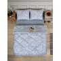 ETE HOMETEX ÇİFT KİŞİLİK LÜX WELSOFT YORGAN 195X215CM ZEBRA GRİ 8696474231950